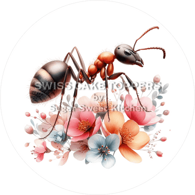 Einmaliger Ameisen-Tortenaufleger4 - personalisierbar