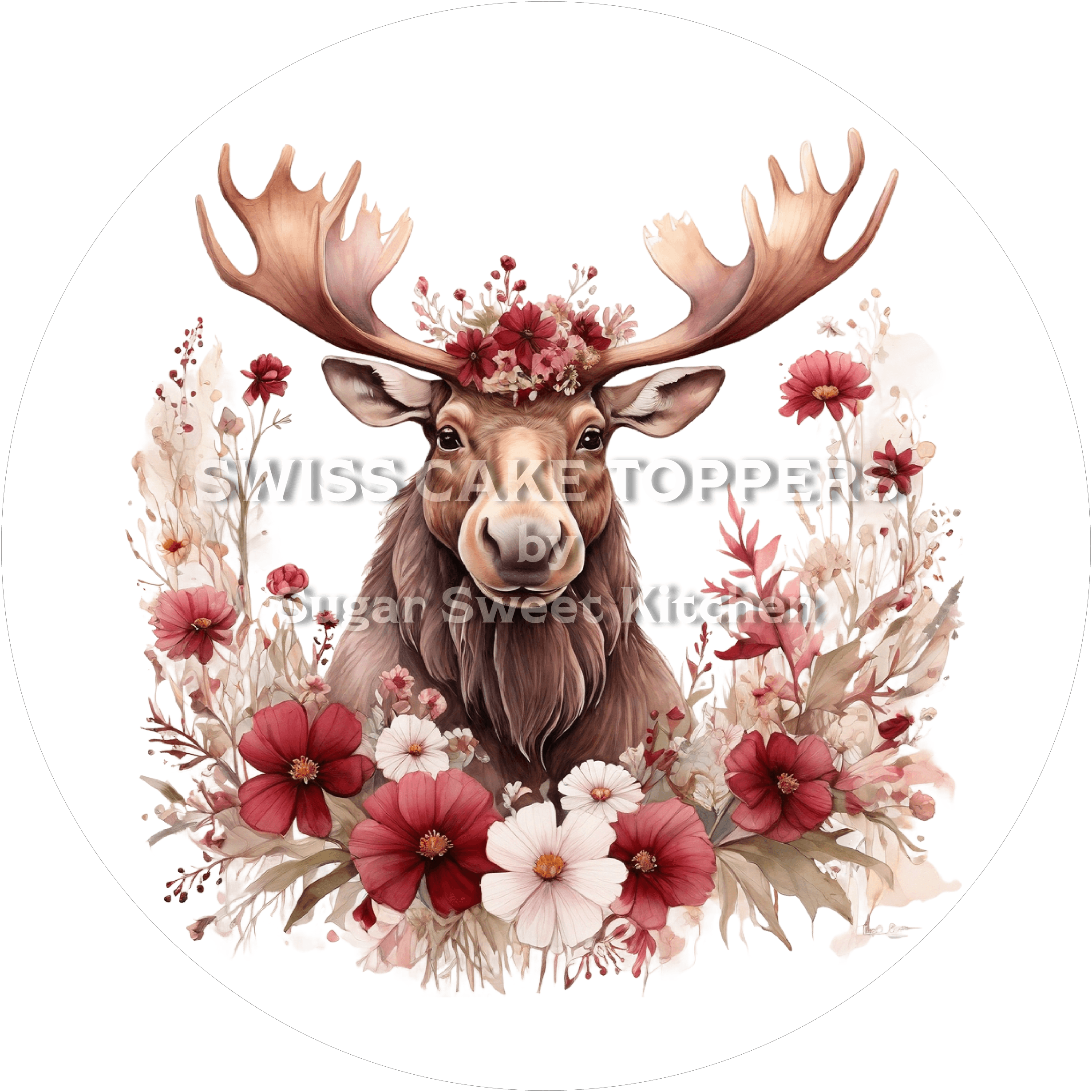 Einmaliger Bären-Tortenaufleger1 - personalisierbar - Fondant- Torten- & Cupcakeaufleger Sugar Sweet Kitchen