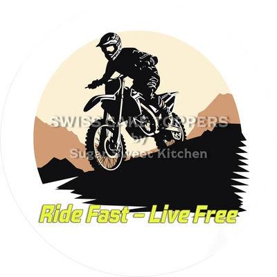 Einmaliger MotoCross-Tortenaufleger4 - personalisierbar