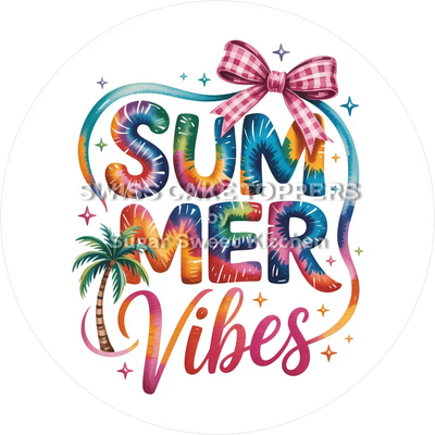 Einmaliger Sommer-Tortenaufleger4 - personalisierbar