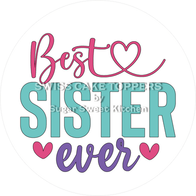 Einmaliger Tortenaufleger für die Familie13 - personalisierbar