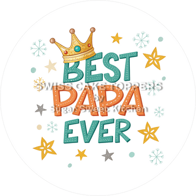 Einmaliger Tortenaufleger für die Familie19 - personalisierbar