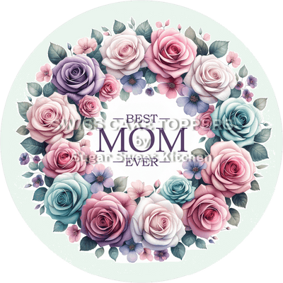 Einmaliger Tortenaufleger zum Muttertag2 - personalisierbar