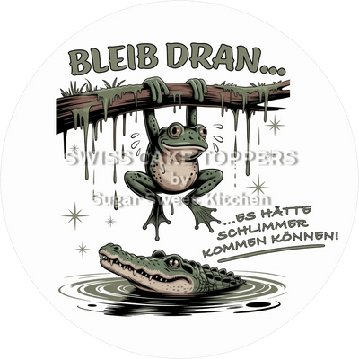 Einzigartiger Fun-Tortenaufleger1 -  personalisierbar