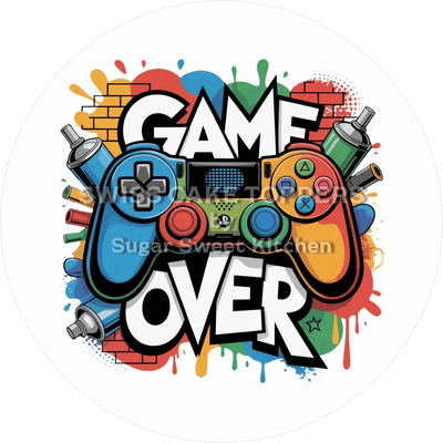 Einzigartiger Gaming-Tortenaufleger3 - personalisierbar