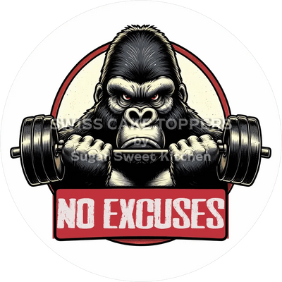 Einzigartiger Gym-Tortenaufleger3 - personalisierbar