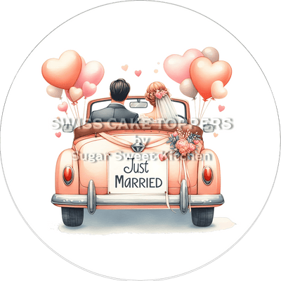 Einzigartiger  Hochzeits- Tortenaufleger - personalisierbar