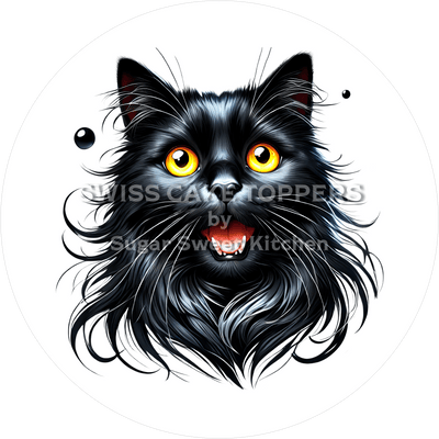 Einzigartiger Katzen-Tortenaufleger1 - personalisierbar