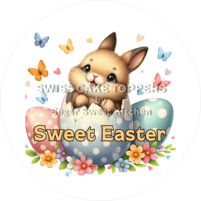 Einzigartiger Oster-Tortenaufleger14 - personalisierbar