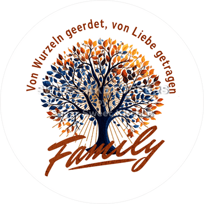 Einzigartiger Tortenaufleger für die Familie1 - personalisierbar