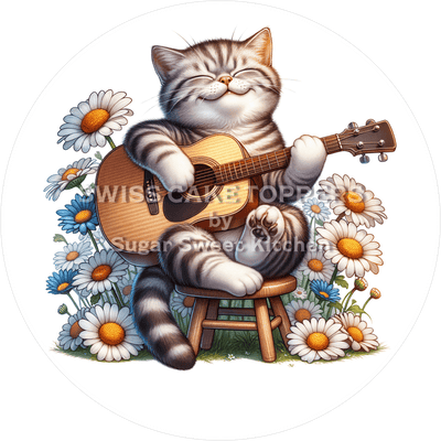 Entzückender Tortenaufleger Musik24 - personalisierbar