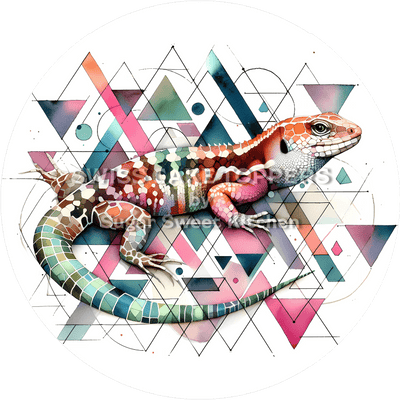 Exklusiver Echsen-Tortenaufleger4 - personalisierbar