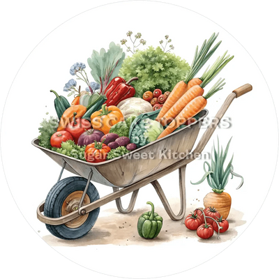 Exklusiver Garten-Tortenaufleger1 - personalisierbar