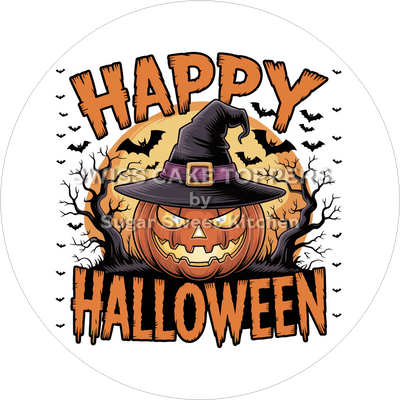 Exklusiver Halloween-Tortenaufleger3 - personalisierbar