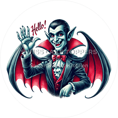 Exklusiver Halloween-Tortenaufleger9 - personalisierbar