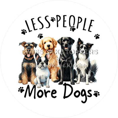 Exklusiver Hunde-Tortenaufleger7 - personalisierbar