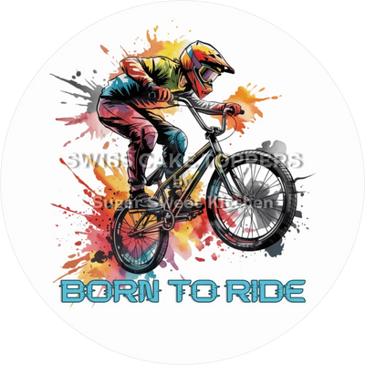 Exklusiver Radsport-Tortenaufleger4 -  personalisierbar