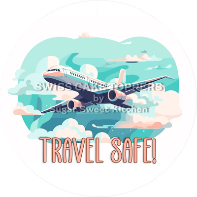 Exklusiver Reise-Tortenaufleger8- personalisierbar