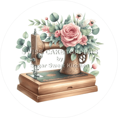 Exklusiver Tortenaufleger für Näher/innen4  - personalisierbar