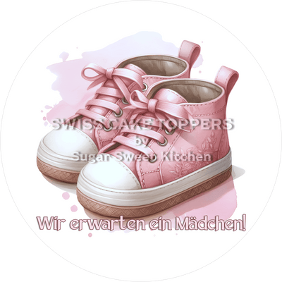 Exklusiver Tortenaufleger - It's a Girl5 - personalisierbar