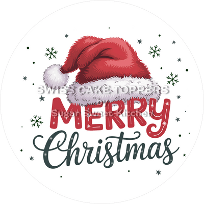 Exklusiver Weihnachts-Tortenaufleger3 - personalisierbar