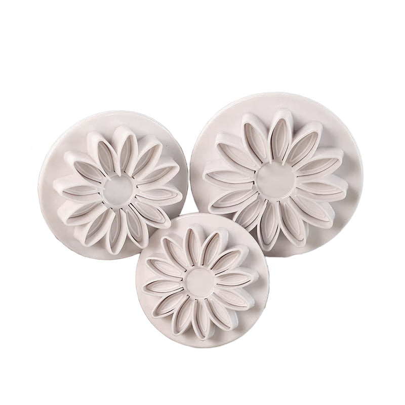 Fondant Ausstecher Margerite / 3tlg.