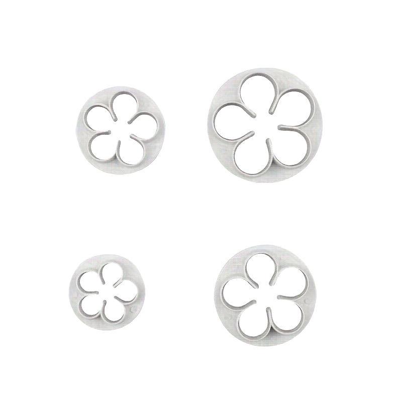 Fondant Ausstecher Rosen / 4tlg.