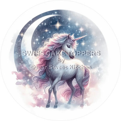 Fantastischer Einhorn-Tortenaufleger15 - personalisierbar