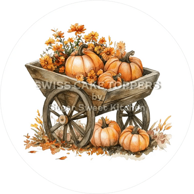 Fantastischer Garten-Tortenaufleger3 - personalisierbar