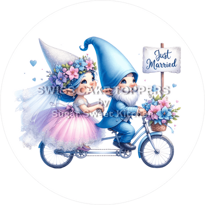 Fantastischer  Hochzeits- Tortenaufleger - personalisierbar