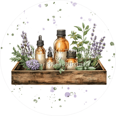 Fantastischer Tortenaufleger mit Kräutern4 - personalisierbar