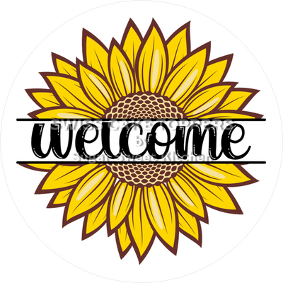 Farbenfroher Welcome-Tortenaufleger 8 - personalisierbar