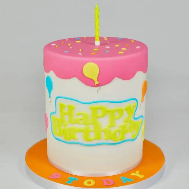 FMM Fondantausstecher ’Happy Birthday’ - Tortendekoration Sugar Sweet Kitchen
