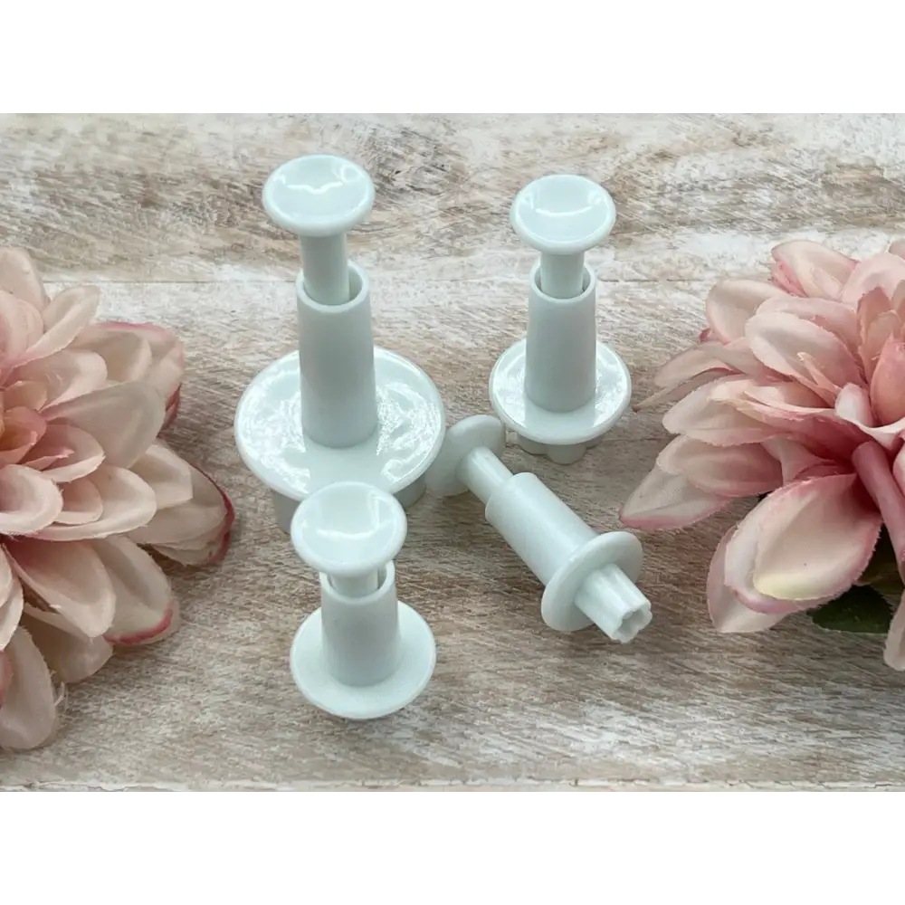 Fondant Ausstecher kleine Blumen / 4tlg. - Tortendekoration Sugar Sweet Kitchen