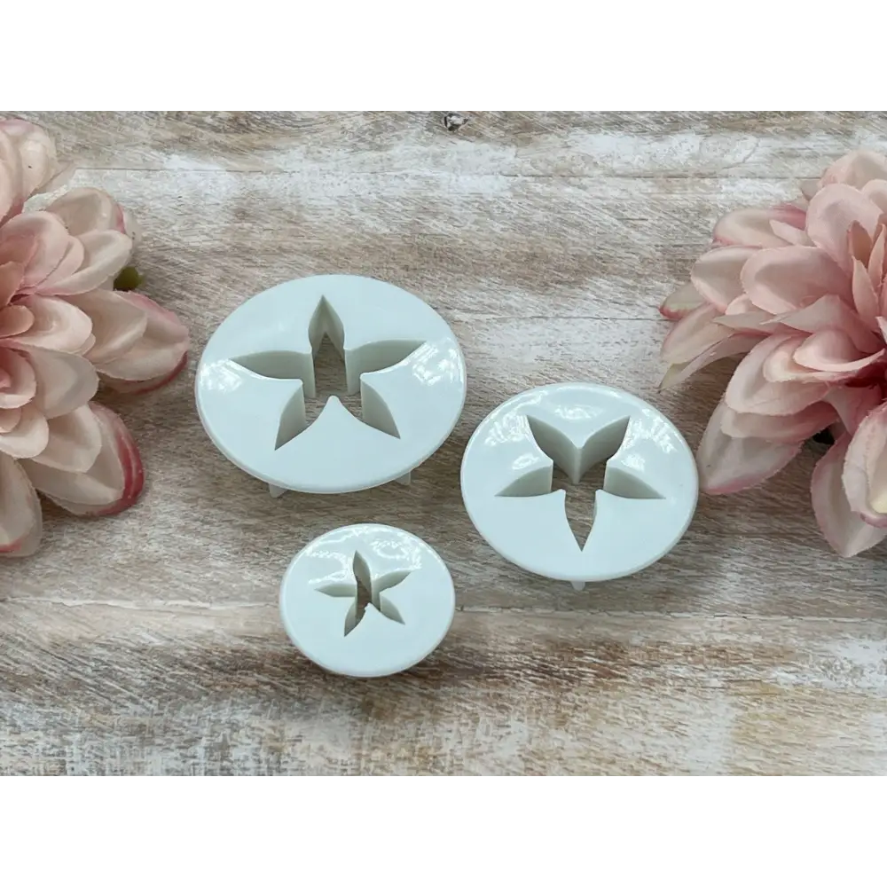 Fondant Ausstecher Narzisse / 3tlg. - Tortendekoration Sugar Sweet Kitchen