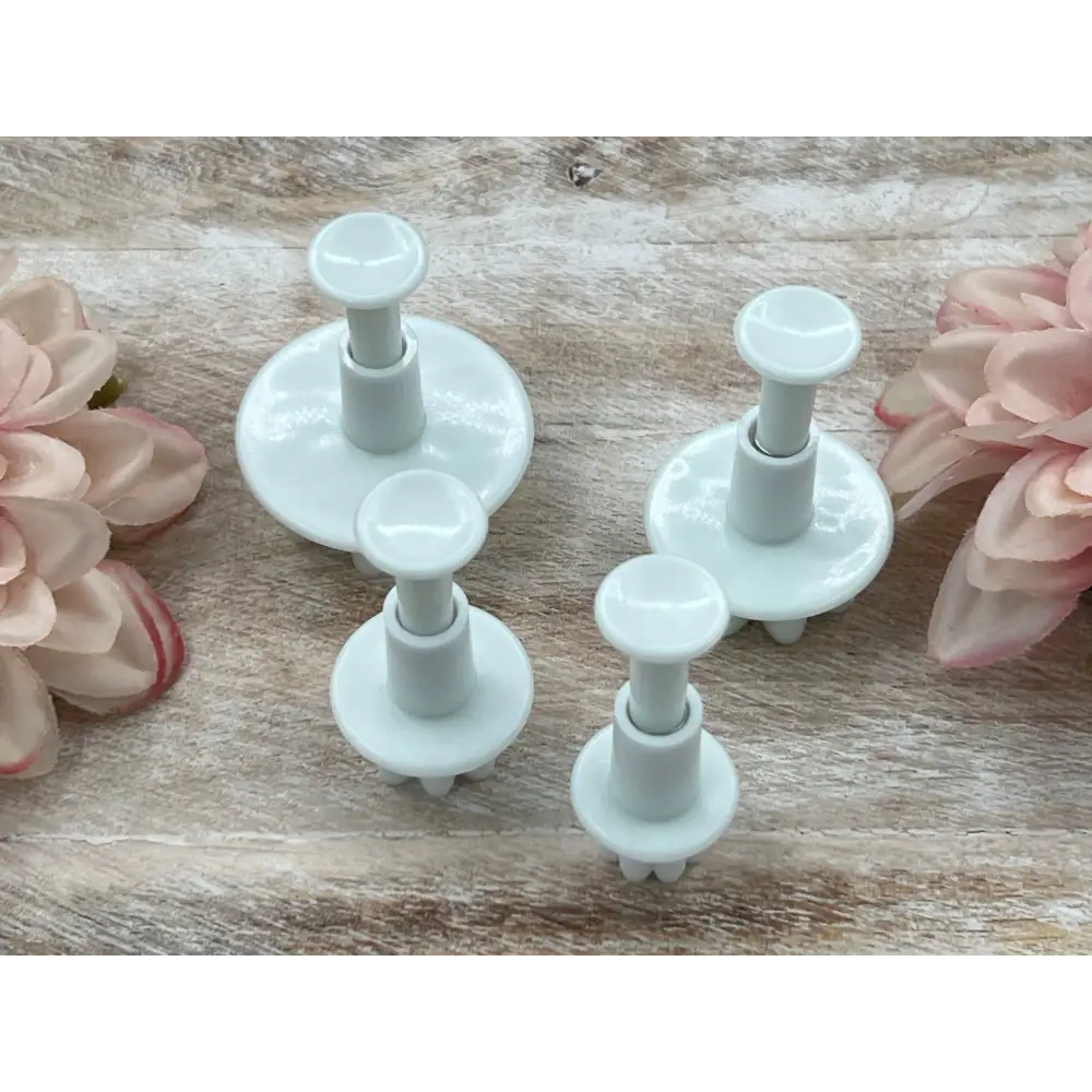 Fondant Ausstecher Veilchen / 4tlg. - Tortendekoration Sugar Sweet Kitchen