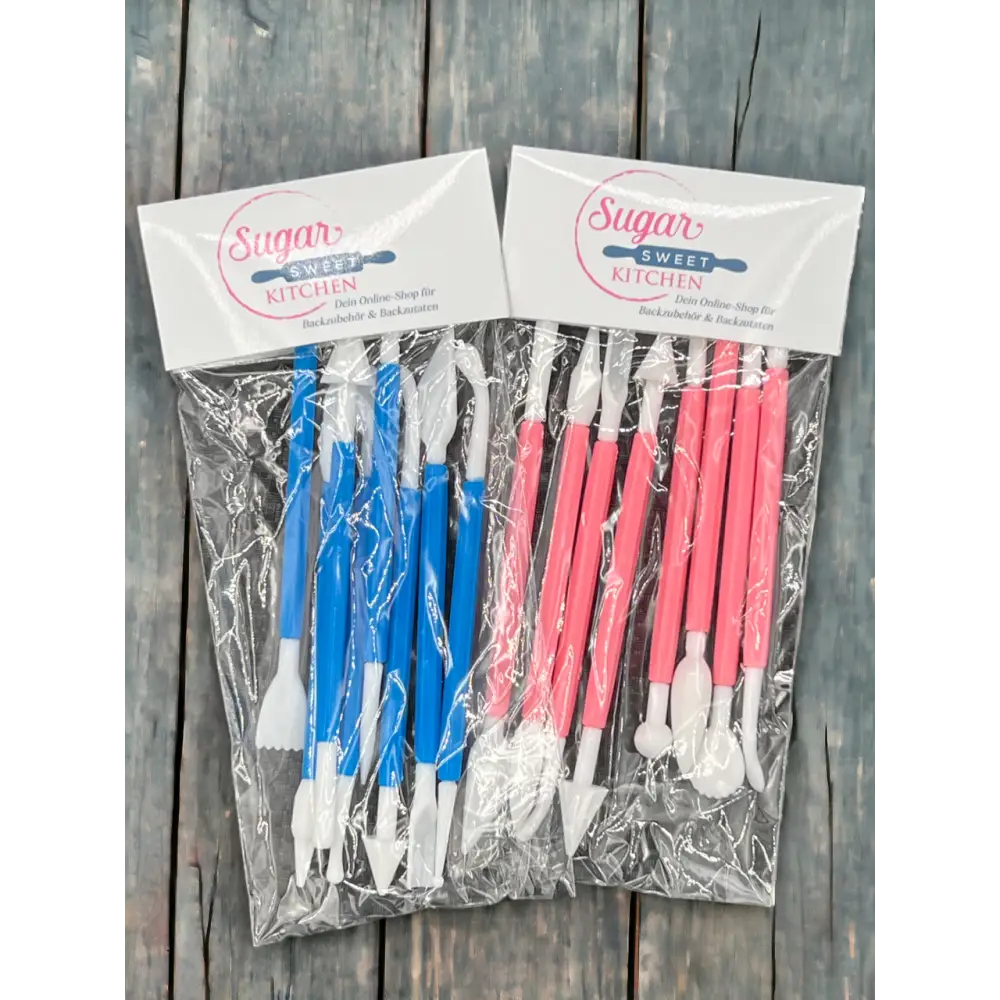 Fondant- & Marzipanwerkzeug-Set / 8tlg. - Tortendekoration Sugar Sweet Kitchen