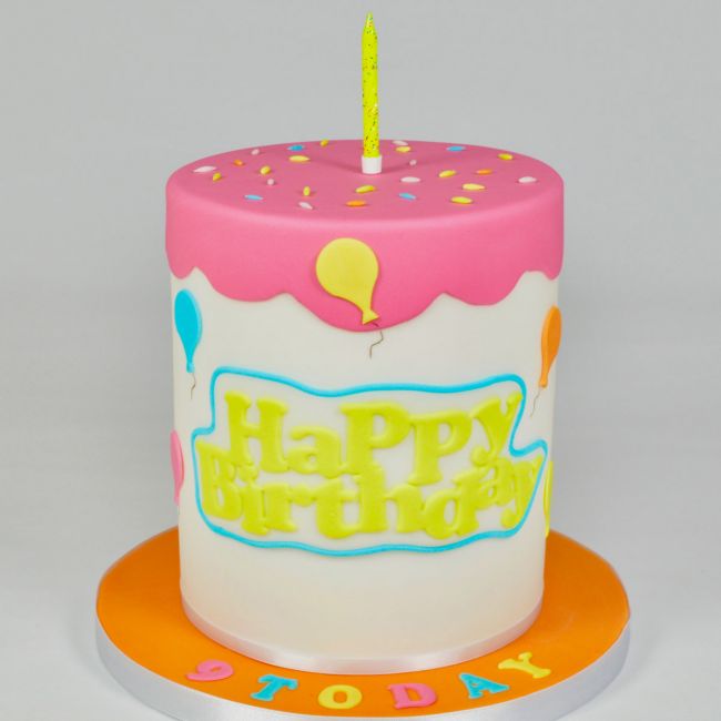 Fondantausstecher ’Happy Birthday’ - Tortendekoration Sugar Sweet Kitchen