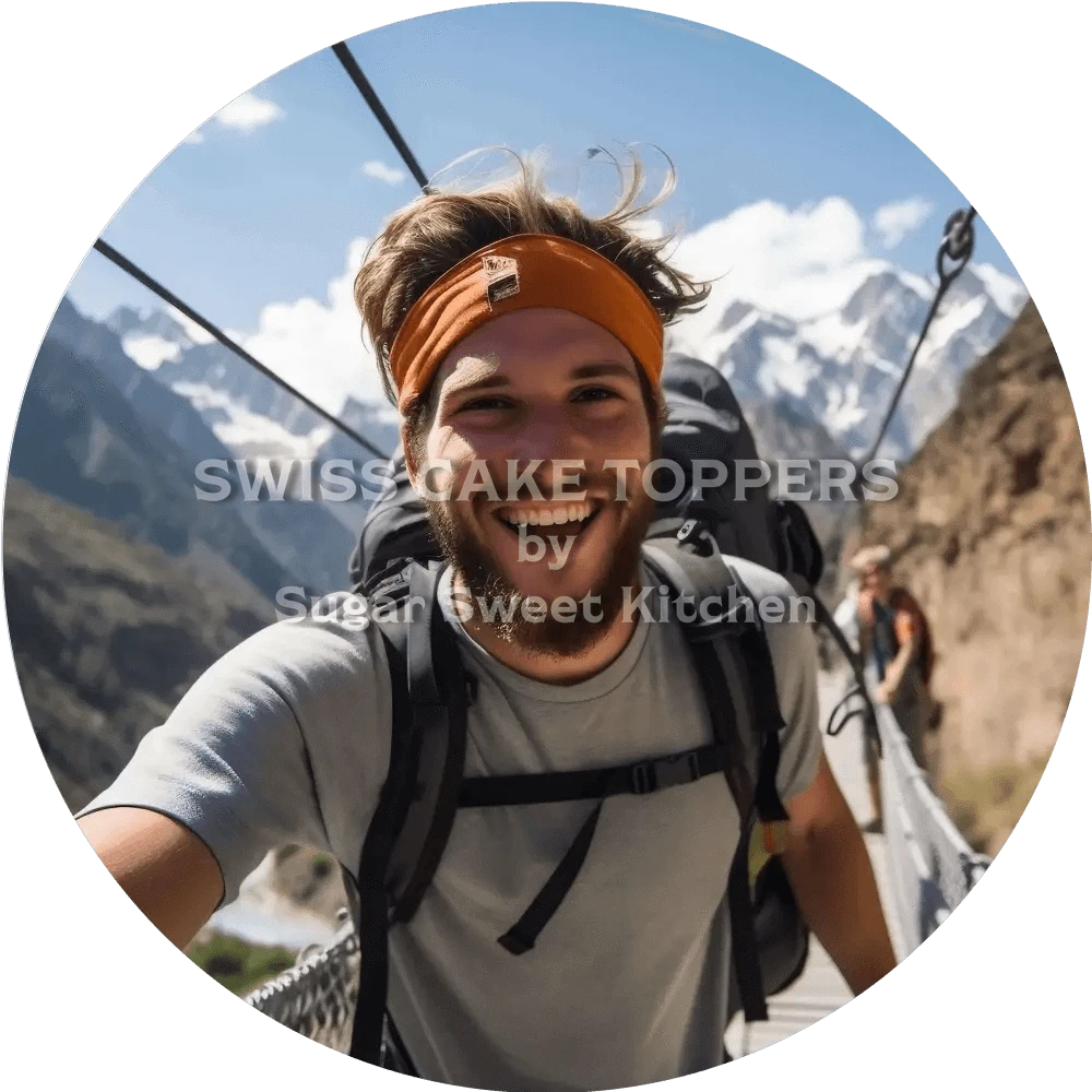 Foto-Tortenaufleger ohne Text - Fondant- Torten- & Cupcakeaufleger Sugar Sweet Kitchen