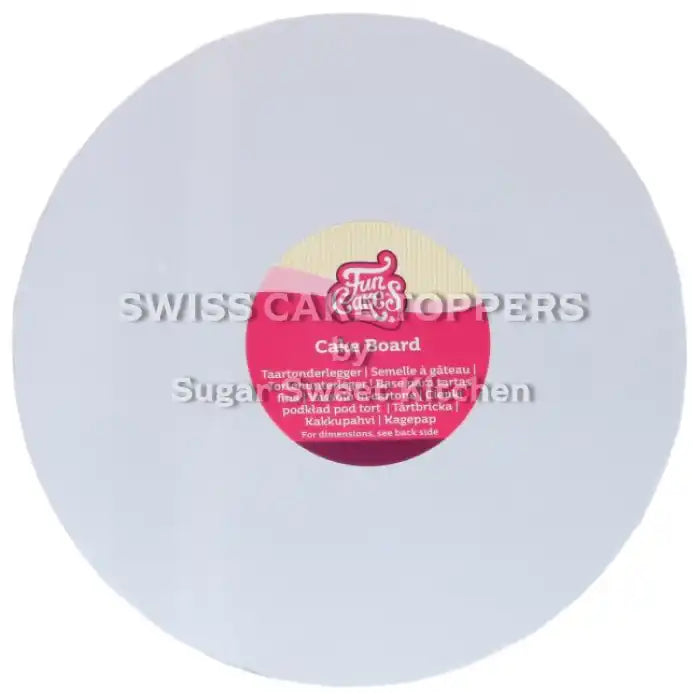 FunCakes Cake Board Round White Ø 20cm - Sugar Sweet Kitchen