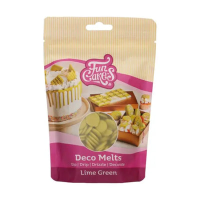 FunCakes Deco Melts Citron Vert / 250g