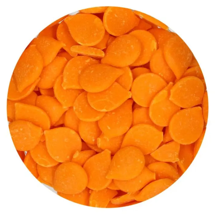 FunCakes Deco Melts Orange / 250g - Schokolade Sugar Sweet Kitchen