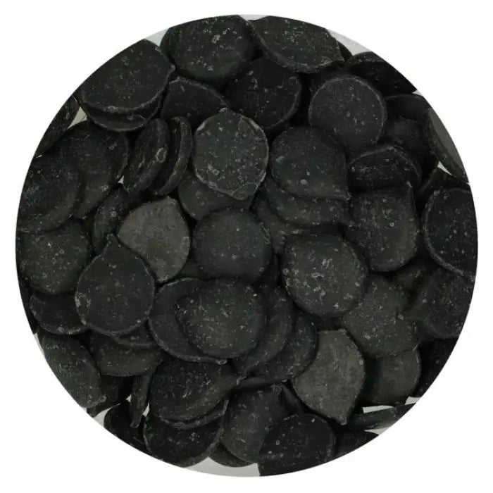 FunCakes Deco Melts Schwarz / 250g - Schokolade Sugar Sweet Kitchen