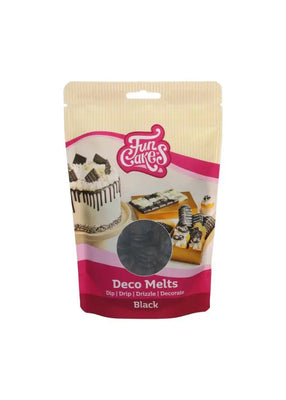 FunCakes Deco Melts Schwarz / 250g