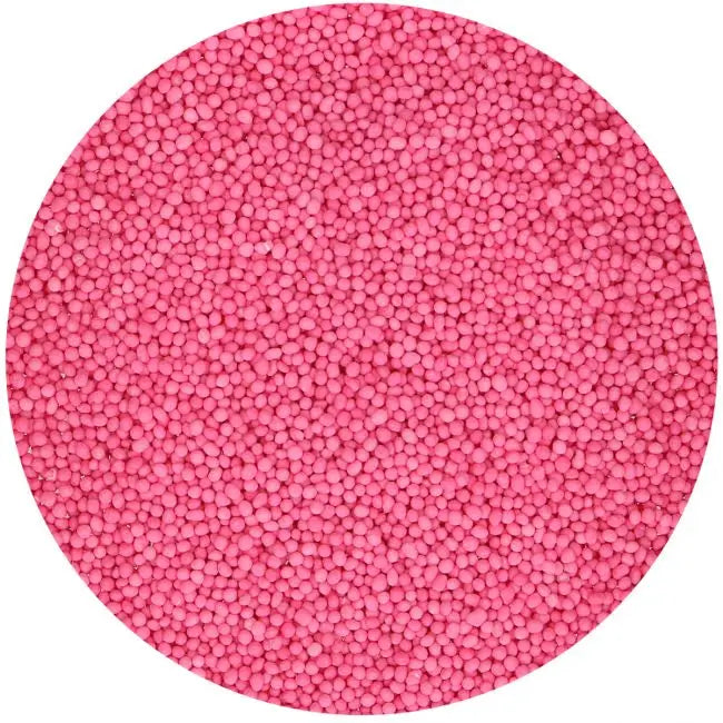 FunCakes Nonpareils Zuckerperlen Dark Pink / 80g - Sugar Sweet Kitchen