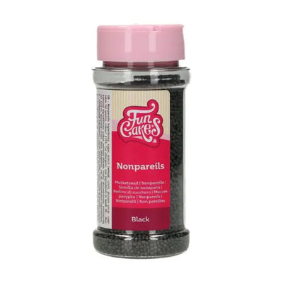 FunCakes Nonpareils Zuckerperlen schwarz / 80g