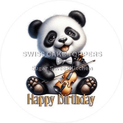 Geburtstags-Tortenaufleger Musik16 - personalisierbar