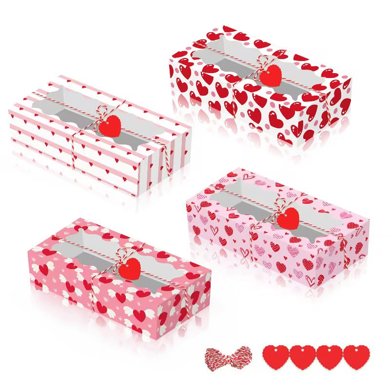 Geschenkboxen gross ’Love’ rechteckig / 1Stk. - Verpackungen Sugar Sweet Kitchen