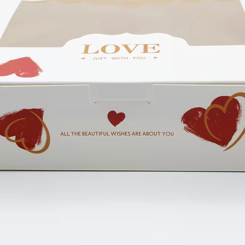 Geschenkboxen ’Love’ rechteckig / 3Stk. - Verpackungen Sugar Sweet Kitchen