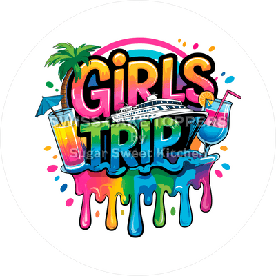 Girls-Trip-Tortenaufleger4 - personalisierbar
